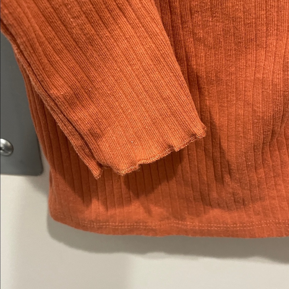 Wonder Nation 18M  Rust Ribbed Top - Picture 4 of 5